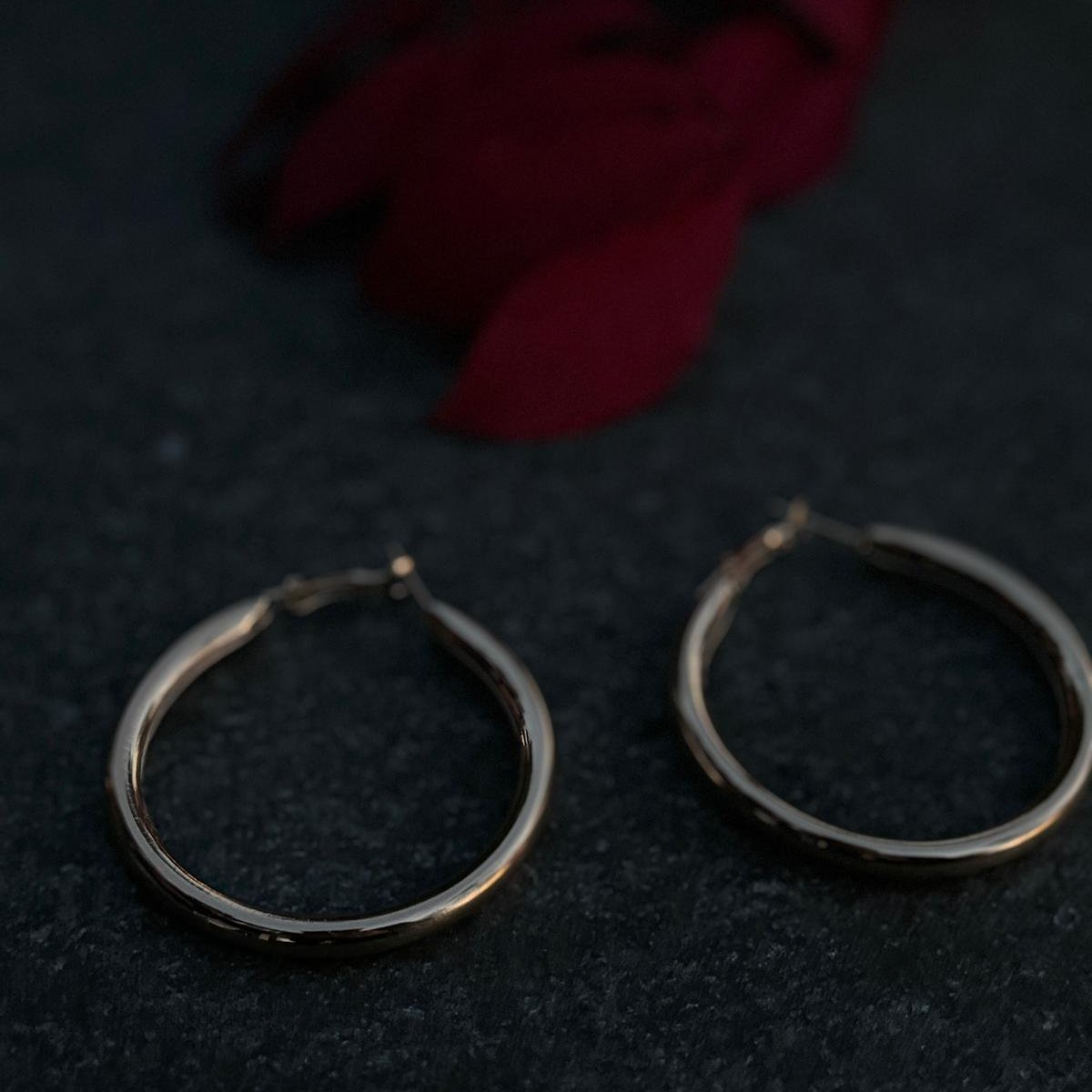 Ice Hoop Earrings
