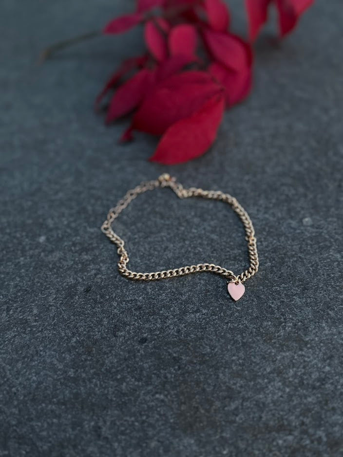 Blush Heart Charm