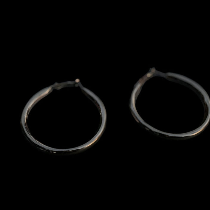 Ice Hoop Earrings
