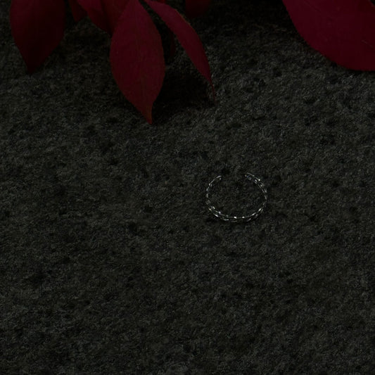 Open Silver Ring