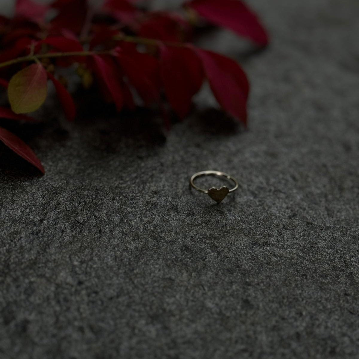 Heartfelt Gold Ring