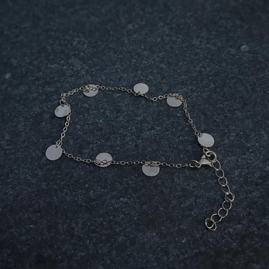 Disc Charm Bracelet