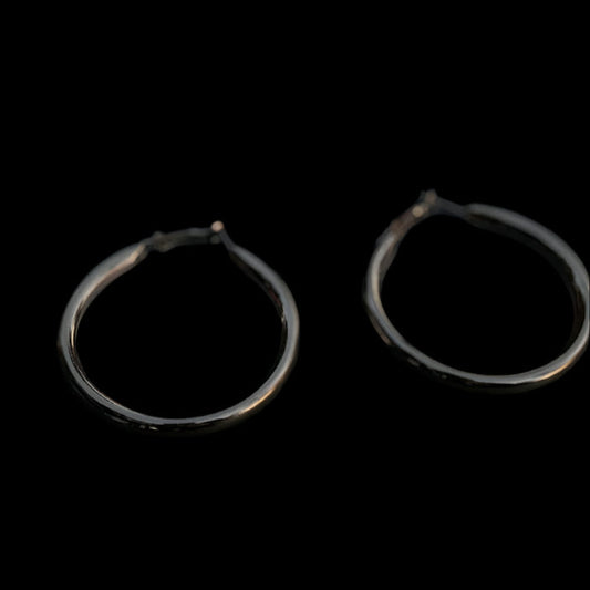 Ice Hoop Earrings